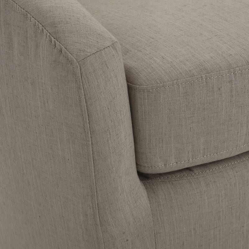 Gustavo Upholstered Swivel Glider Chair by Christopher Knight Home