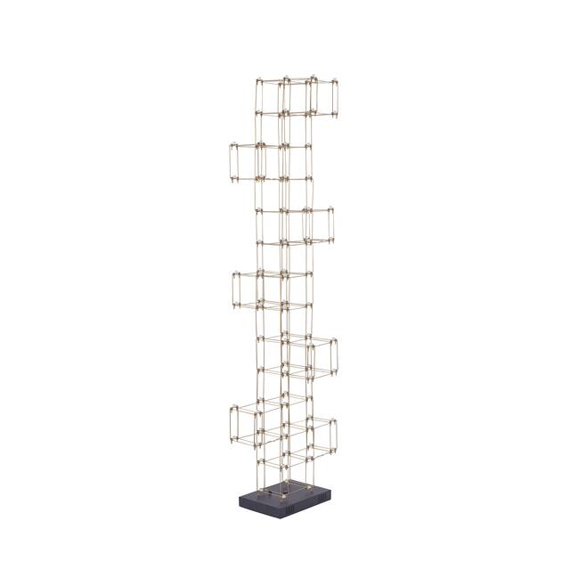 Gold Stainless Steel LED Floor Lamp