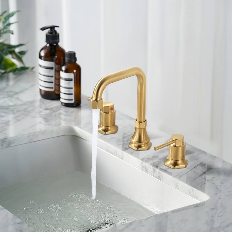 WOWOW Modern-Style Bathroom Faucet with Pop-Up Drain