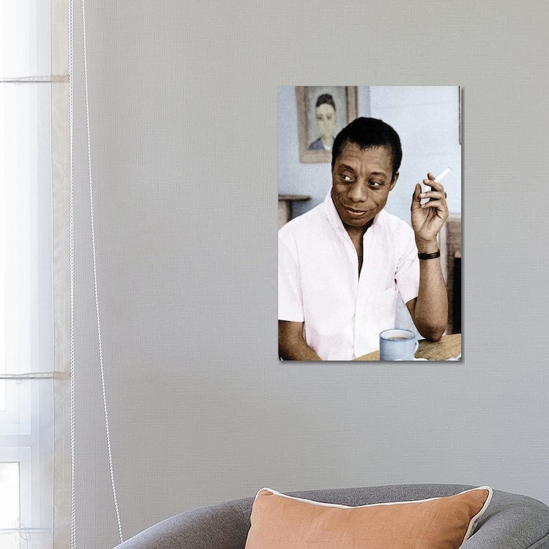 iCanvas "James Baldwin (1924-1987)" by Granger Canvas Print - 26x18x1.5