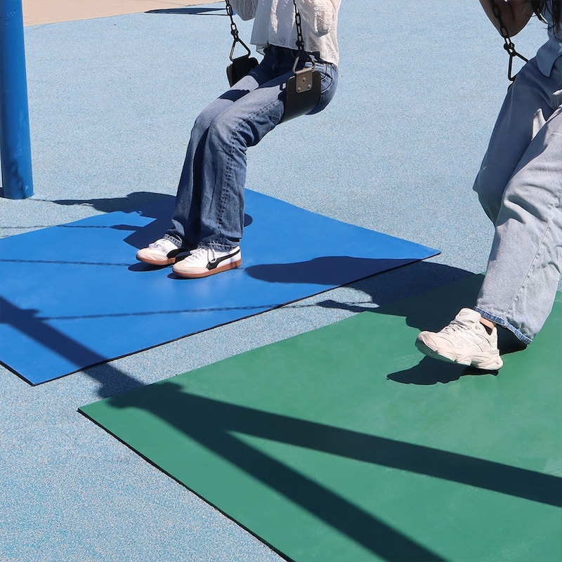 Rubber-Cal "TFS-125 Playground Swing Mats"