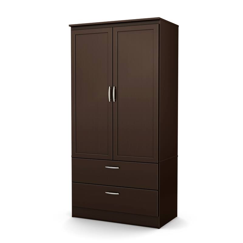 South Shore Acapella 2-door Wardrobe Armoire