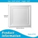 preview thumbnail 11 of 13, Art3d 23.82''x23.82'' Drop In Ceiling Tiles,PVC Wall Panels,Fire Rated,Waterproof,12-Pack,Cover 48 Sq.Ft
