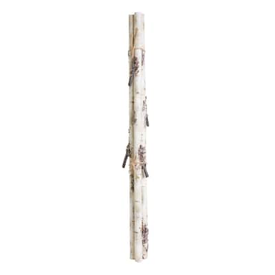 Pack of 12 White PVC Birch Branch Bundle 19"