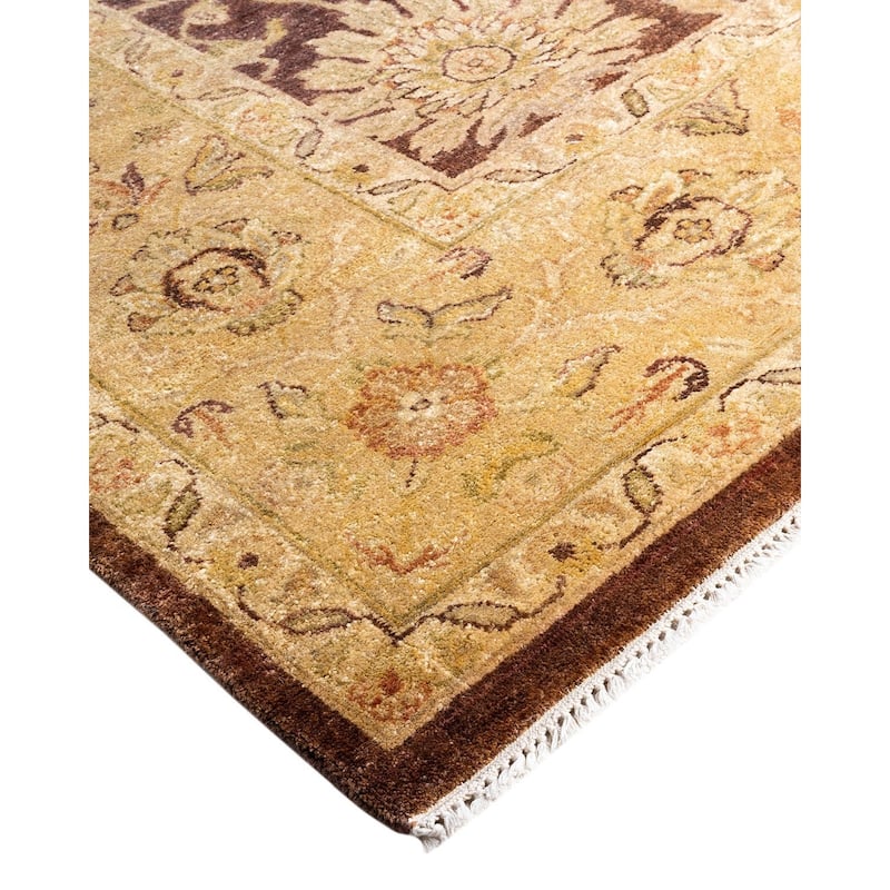 Oushak One-of-a-Kind Handmade Area Rug, Red - 9' 1" x 11' 10"