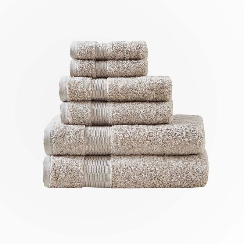 Egyptian Cotton 6 Piece Towel Set