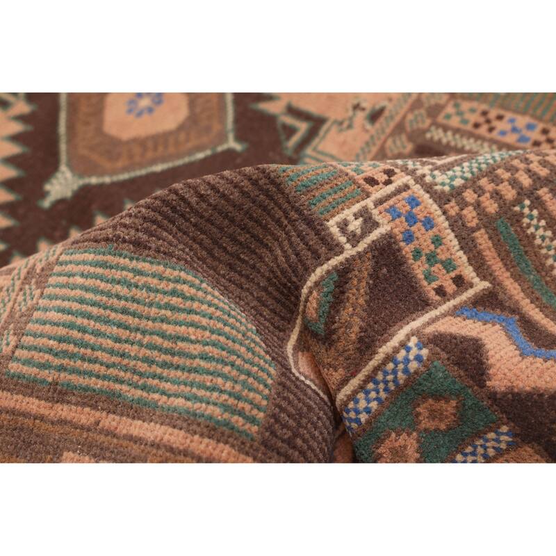 ECARPETGALLERY Hand-knotted Teimani Brown Wool Rug - 2'6 x 4'10