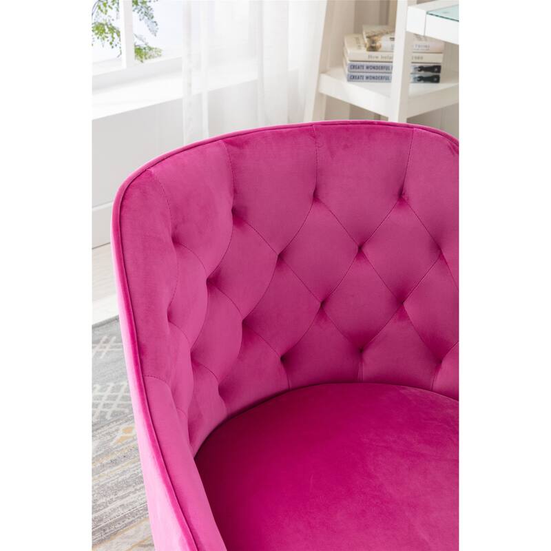 Swivel Shell Chair for Living Room/ Modern Leisure office Chair