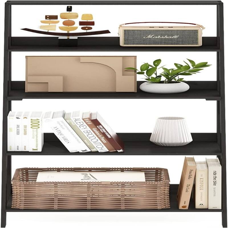 Ladder Bookcase Display Shelf
