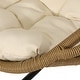 preview thumbnail 5 of 16, Ripley Wicker Hanging Chair by Christopher Knight Home