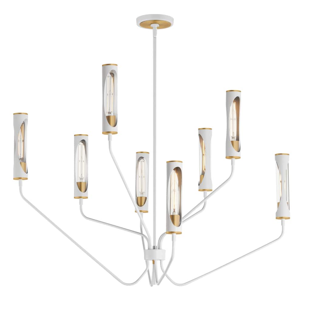Maxim 16178 Regent 6 Light 40" Wide LED Abstract Chandelier