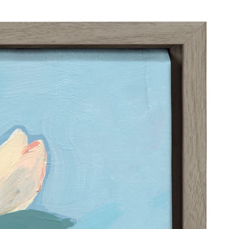 Kate and Laurel Sylvie Magnolia Canvas by Kate Aurelia Holloway
