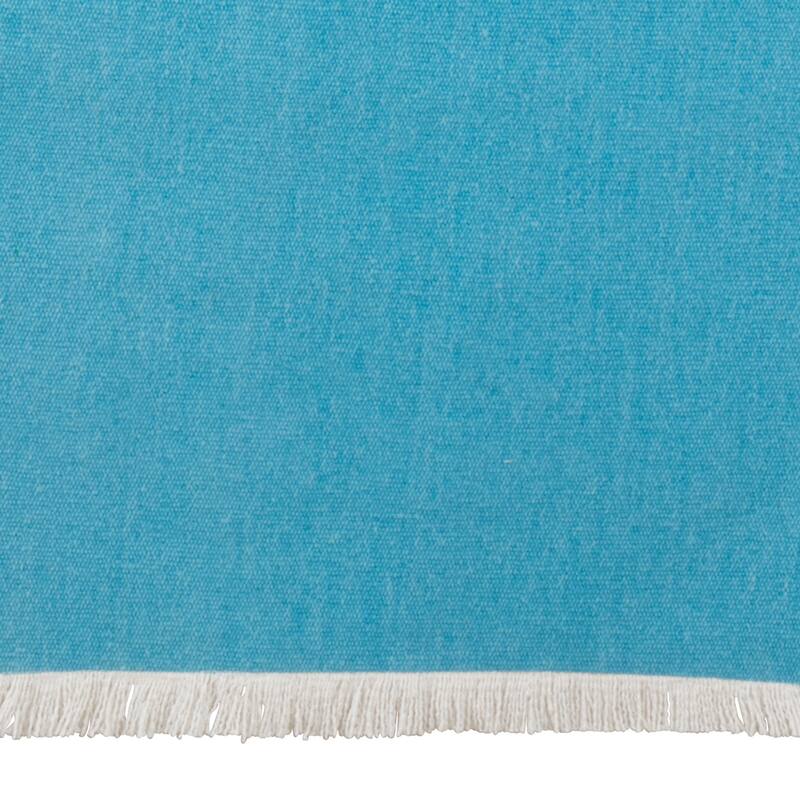Table Runner With Fringe Border Design
