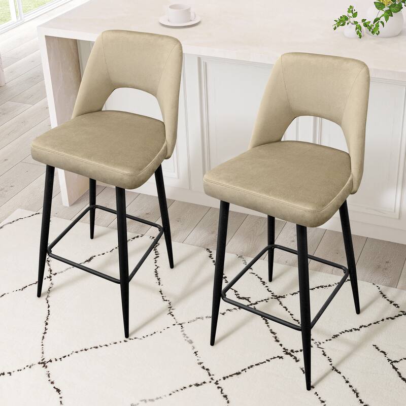 Upholstered 26" Counter Stool (Set of 2)
