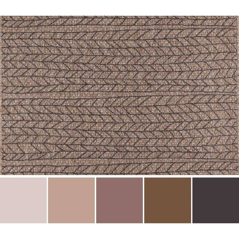 ECARPETGALLERY Machine Woven Linden Indoor/Outdoor Area Rug