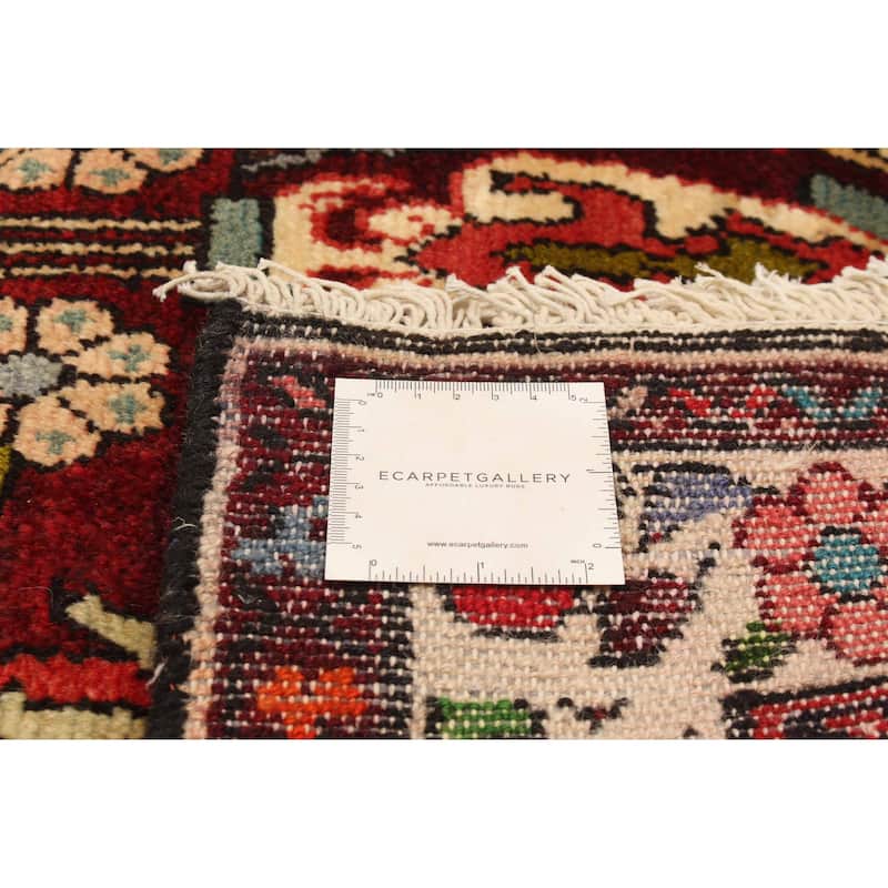 ECARPETGALLERY Hand-knotted Anadol Red Wool Rug - 3'6 x 9'5