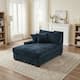 Option Blue-Chaise L