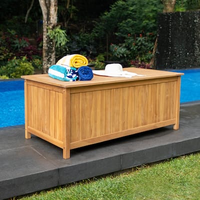 Cambridge Casual Kikori 60-inch Teak Outdoor Storage Box