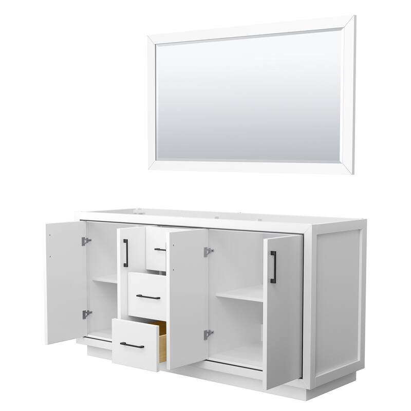 Wyndham Collection WCF1111-66D-CX-M58 Icon 66" Double Free Standing