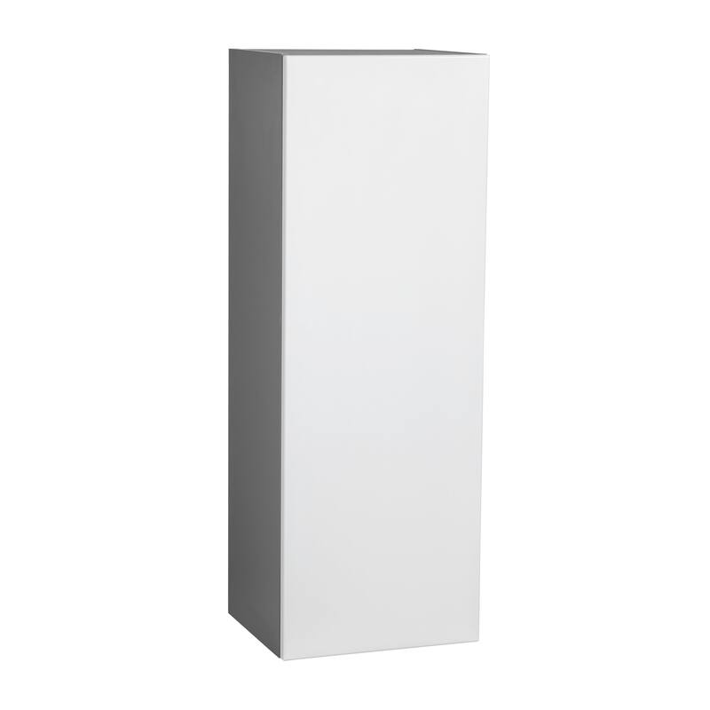 12" x 42" Wall Cabinet-Single Door-Grey - 12 x 42 x 12 - Off-White