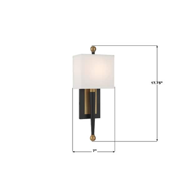 Crystorama Lighting Group ARD-832 Ardson 18" Tall Wall Sconce with