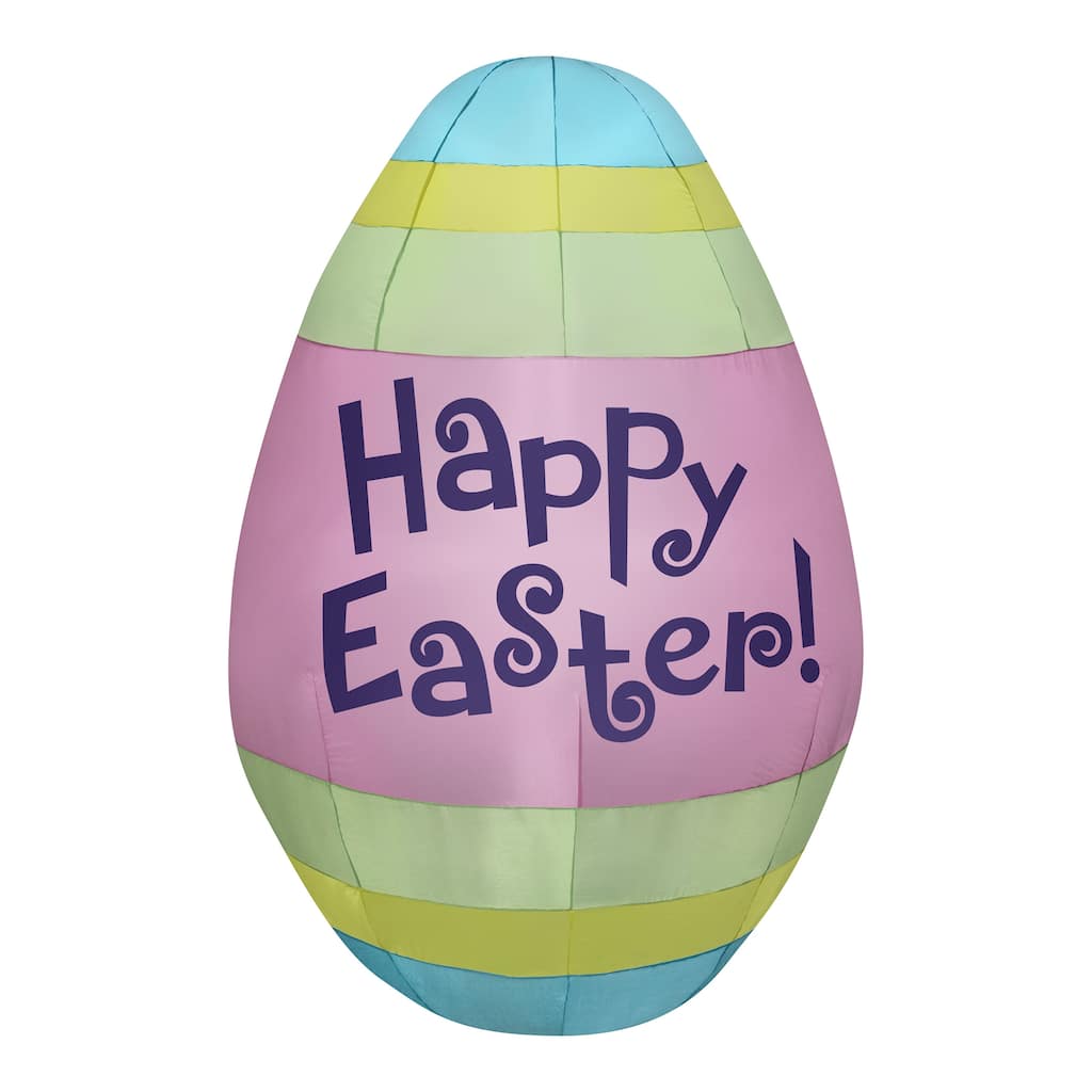 National Tree Company 66 in. Inflatable Easter Egg - 66 in