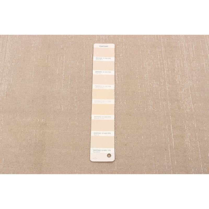 ECARPETGALLERY Hand Loomed Kashkuli Gabbeh Light Khaki Wool Rug - 5'5 x 7'6