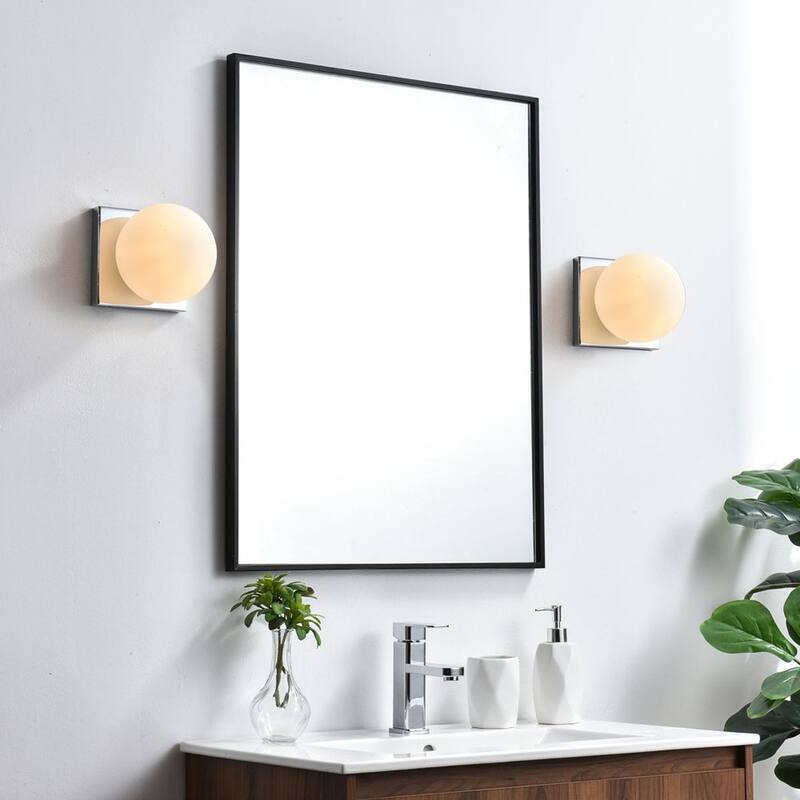 Elegant Lighting LD7303W6 Jaylin 6" Tall Bathroom Sconce