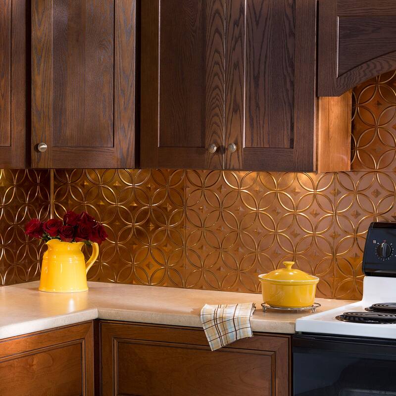FASÄDE Rings Decorative Vinyl Backsplash Panel