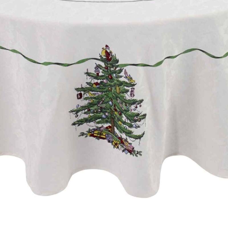 Spode® Christmas Tree 70" Round Tablecloth