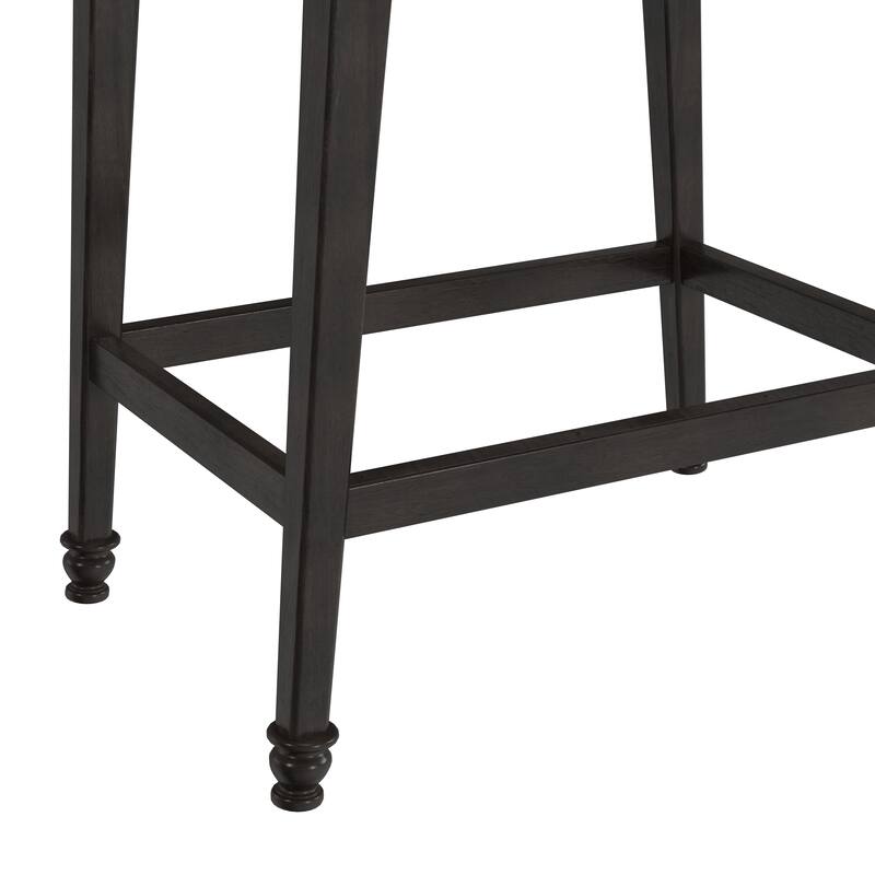 Hillsdale Furniture Vetrina Wood Backless Counter Height Stool - 21.5"W x 15.5"L x 27"H
