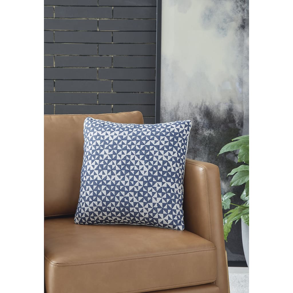 Signature Design by Ashley Jaycott Next-Gen Nuvella Blue/White Pillow (Set of 4)