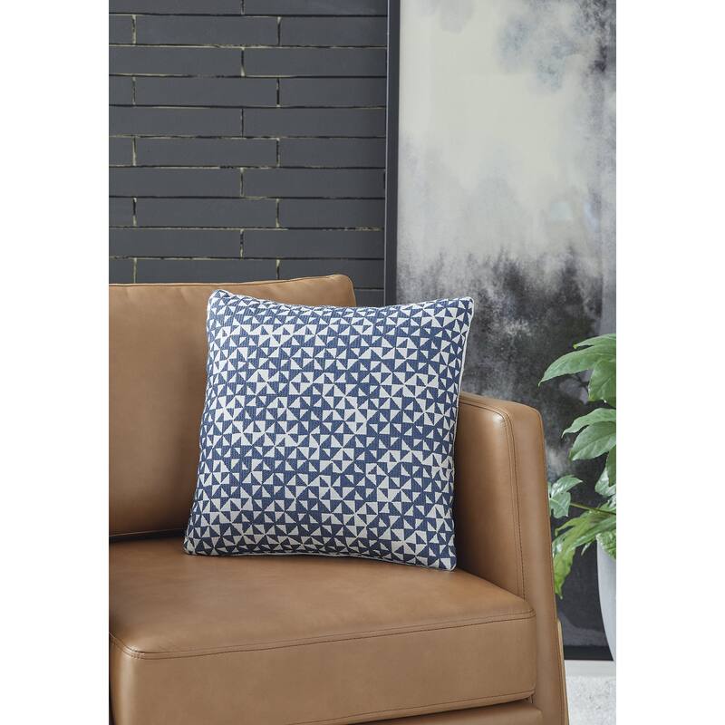 Signature Design by Ashley Jaycott Next-Gen Nuvella White/Blue Pillow