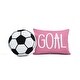 preview thumbnail 14 of 22, Lush Decor Girls Soccer Kick Quilt Set