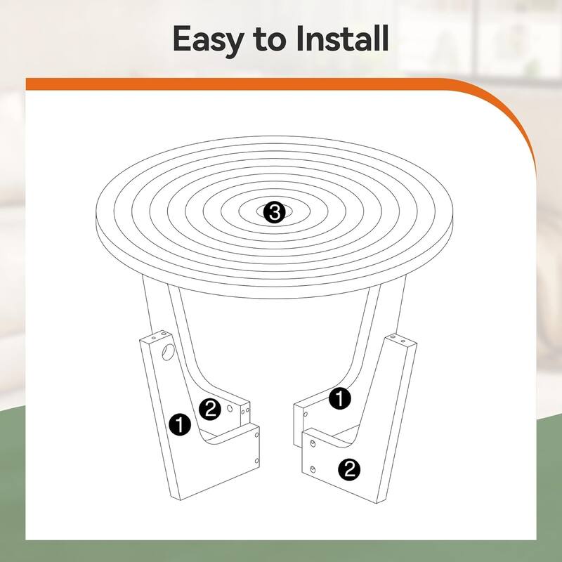 31.5" Round Solid Wood Coffee/Center/TeaTable with Ring Groove, Living Room, Small Space, Brown & Black