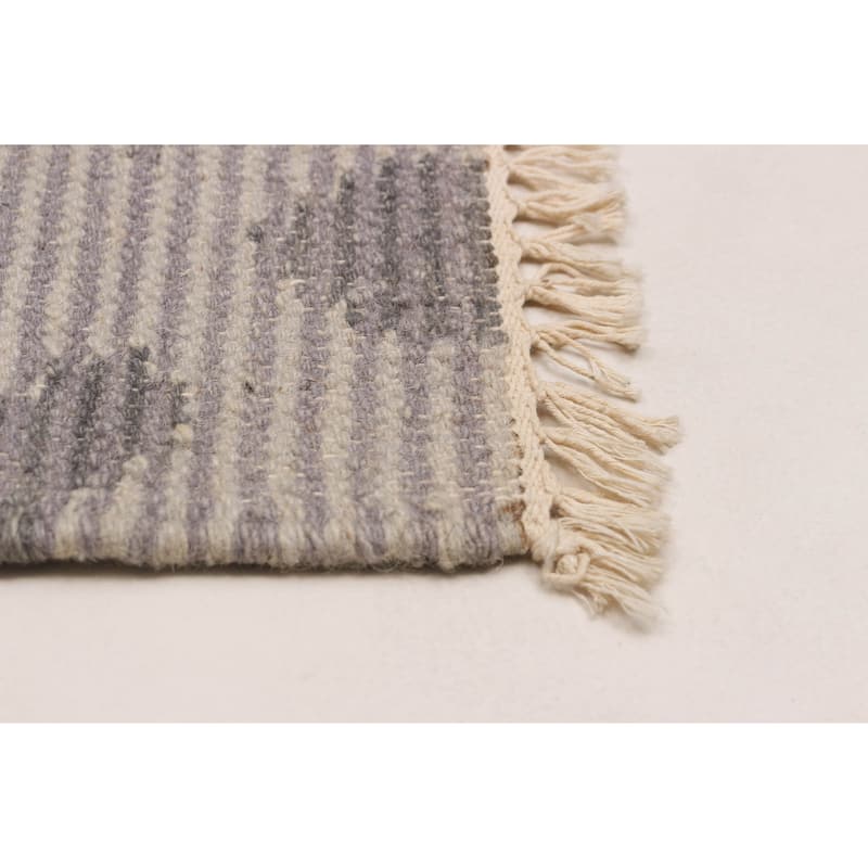 Ankara Grey Kilim 5'3" x 7'11" - 5'3 x 7'11