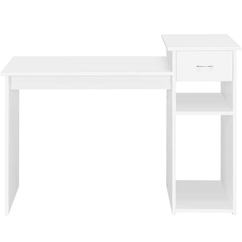 Yaheetech Home Office Computer Desk Laptop Table with Drawers