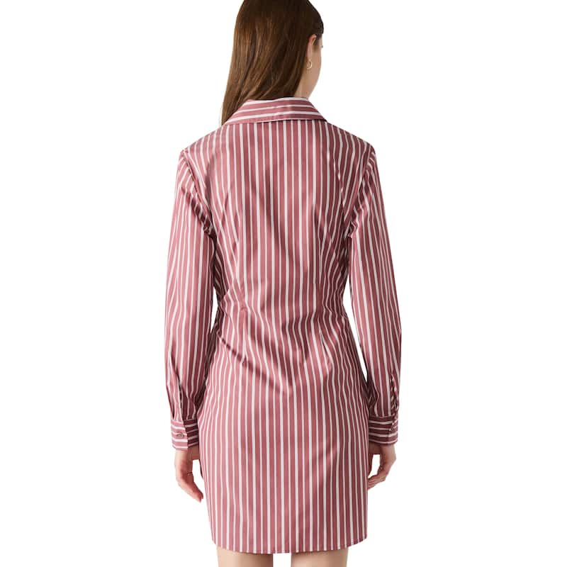 Steve Madden Alison Cotton Button-Down Shirtdress