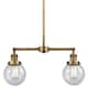 Option Brushed Brass / Seedy Globe