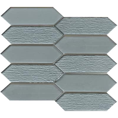 Emser Tile Picket - Linear Hexagon Mosaic Floor and Wall Tile -