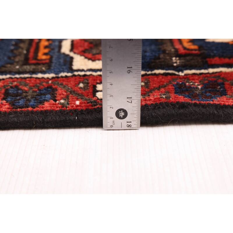 ECARPETGALLERY Hand-knotted Anatolian Vintage Red Wool Rug - 4'11 x 6'2