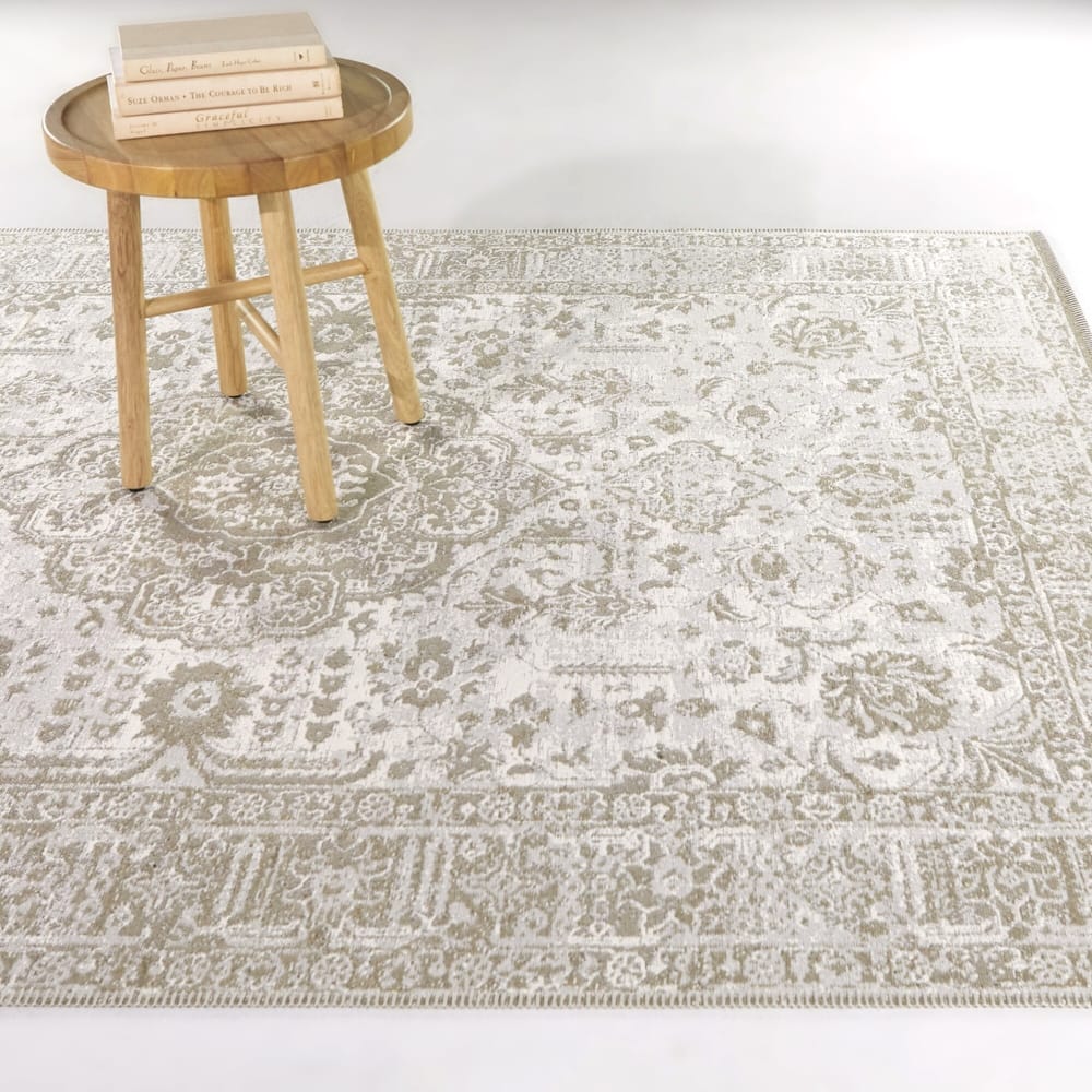 Resvani Vintage Oriental Indoor/Outdoor Area Rug