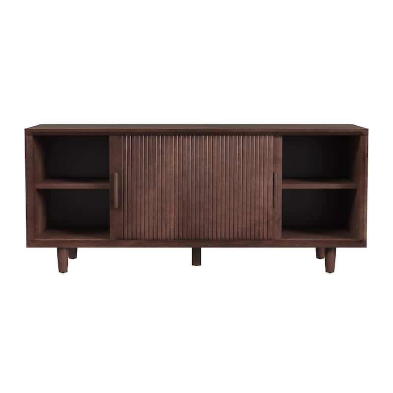 SEI Furniture Parkdell Storage Bench with Sliding Doors