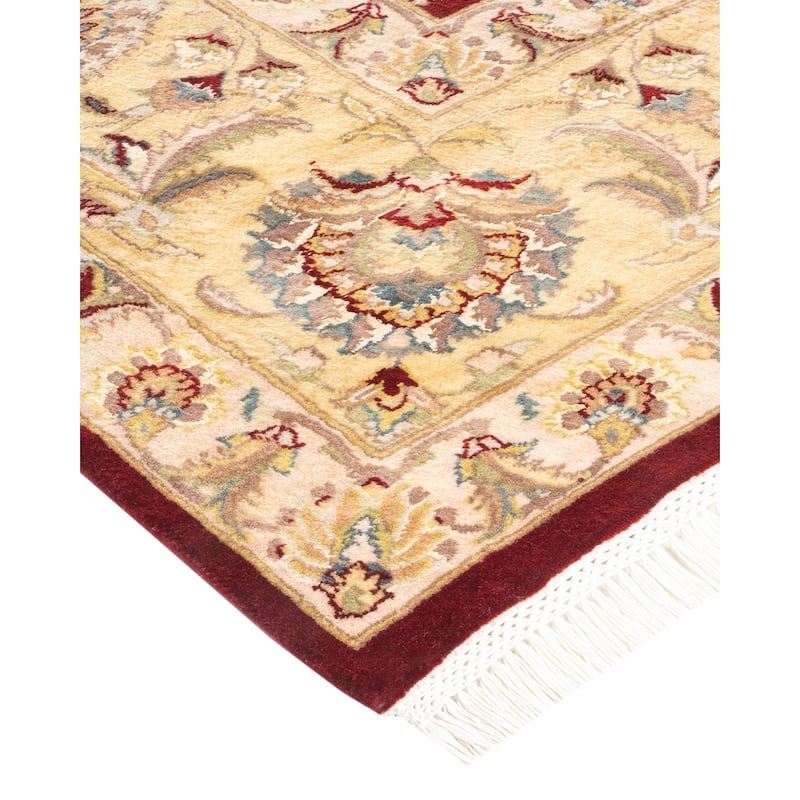 Overton Hand Knotted Wool Vintage Inspired Traditional Mogul Re Area Rug - 9 x 12