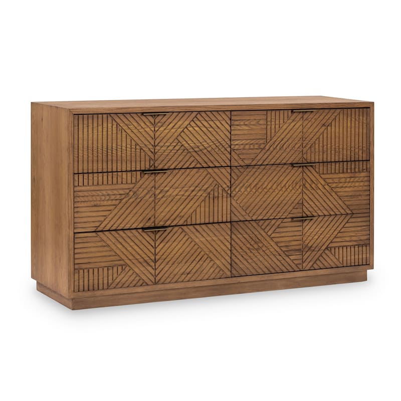 Classic Home Santa Clara 6-Drawer Wood Dresser