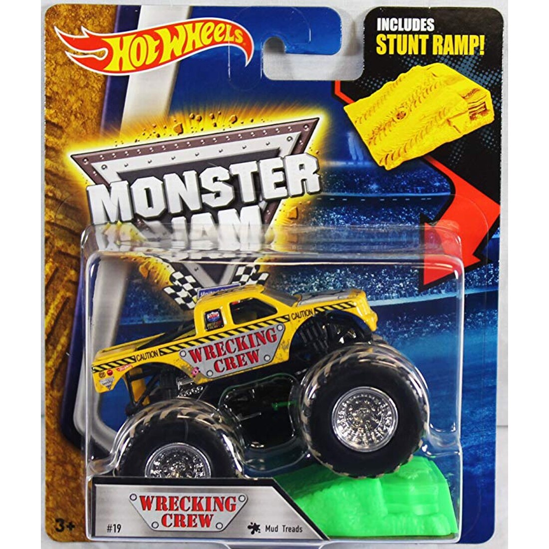 hot wheels monster jam stunt stadium