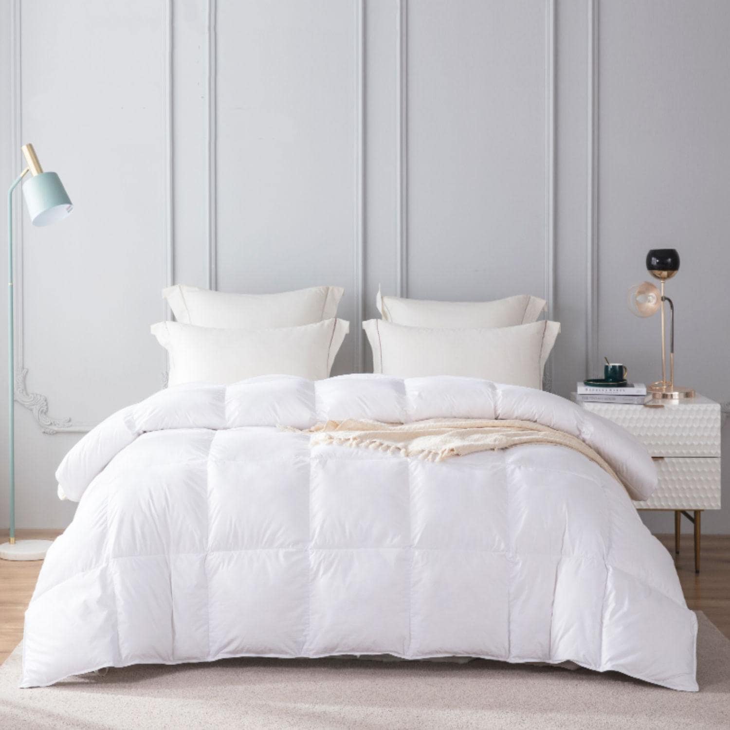 California King Size Feather Bedding Bed Bath Beyond