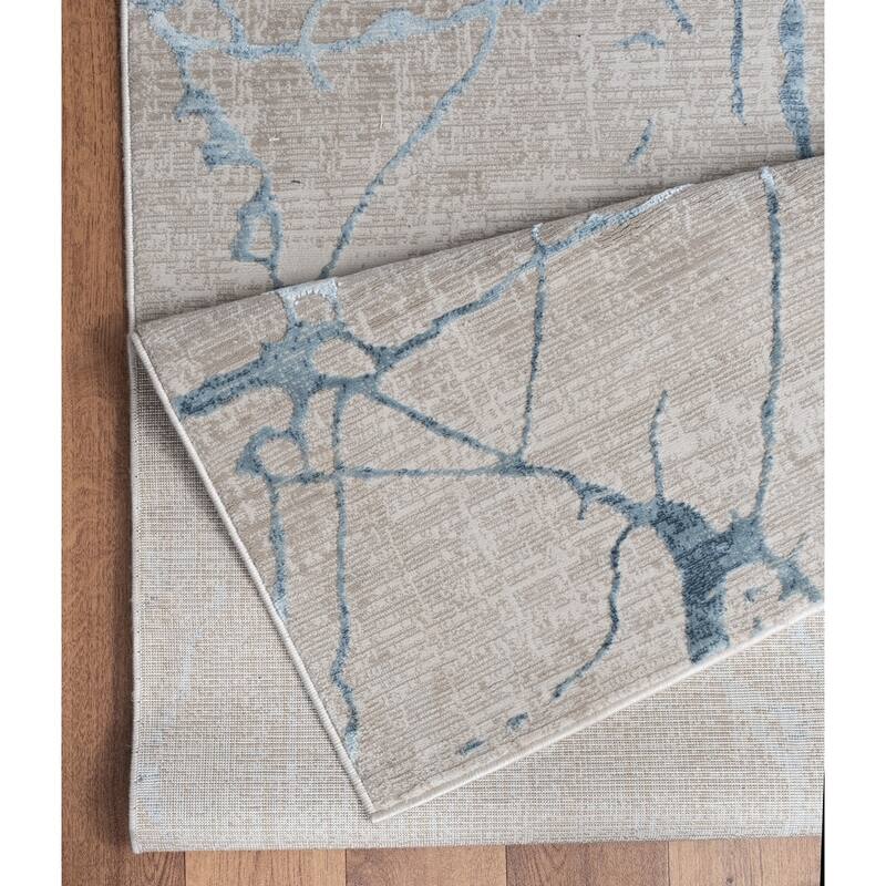 Elegance GC_CNC6005 Blue Area Rug