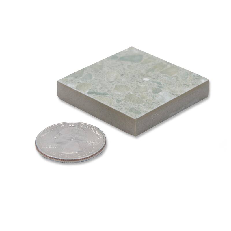 Merola Tile Riviera Taco Verde 1-5/8" x 1-5/8" Porcelain Floor and Wall Tile - Case (25 Tiles)