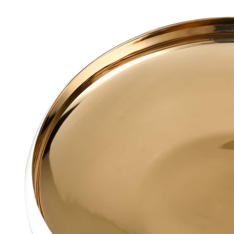 Atlas Greer Enameled Interior Earthenware Display Bowl